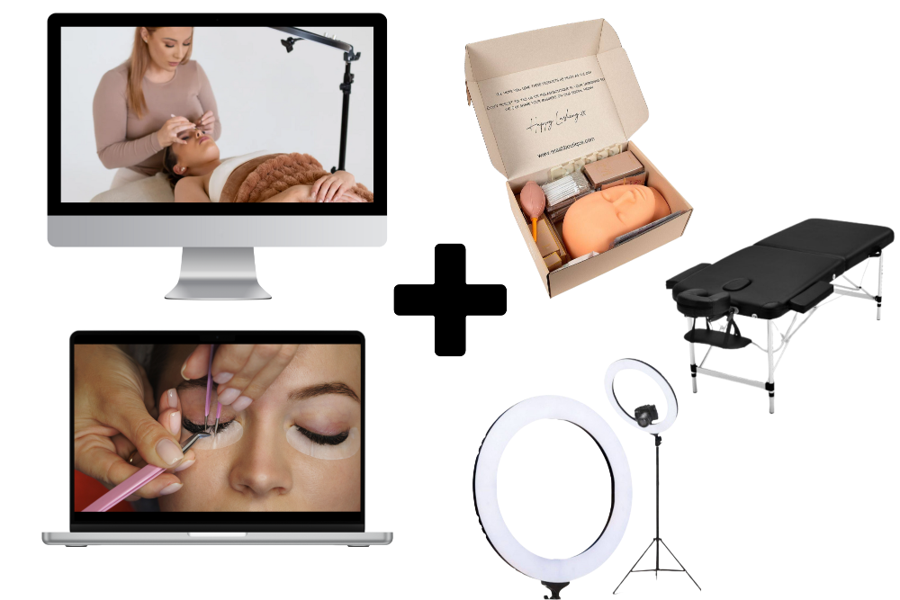 Online Eyelash Extension Course (Classic, Hybrid & Volume)