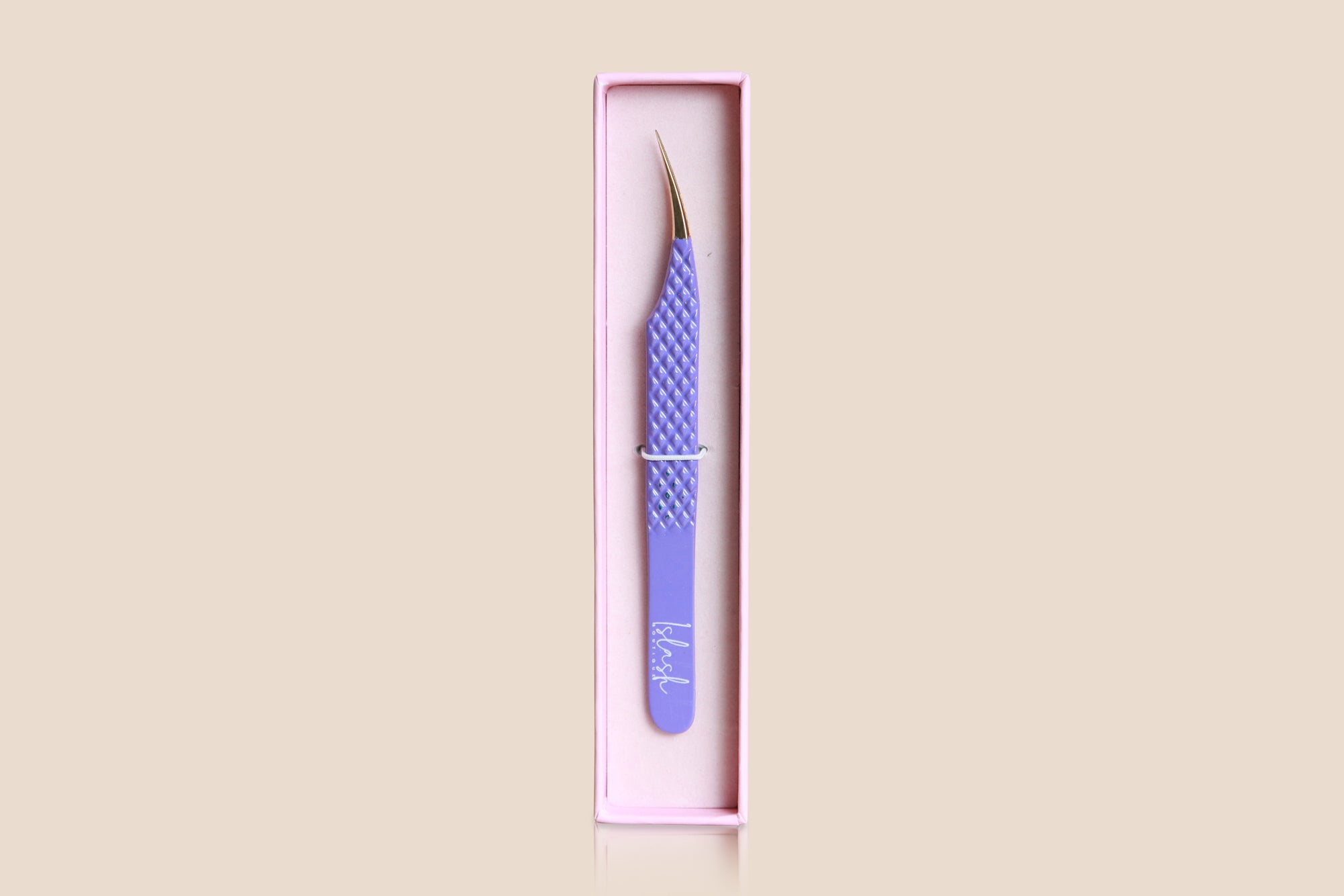 Moon Shape Tweezer - PURPLE | Nano Grip