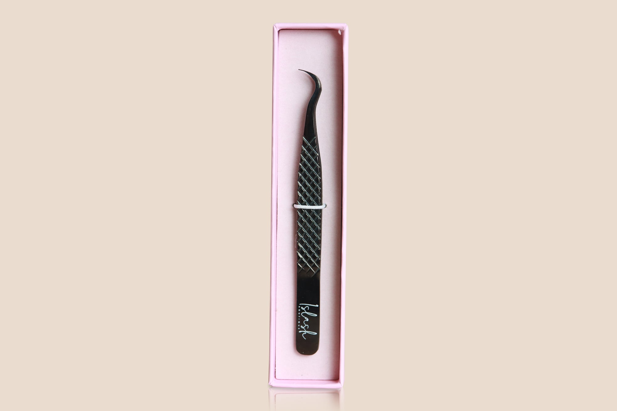 S-Shape Tweezer - BLACK | Nano Grip