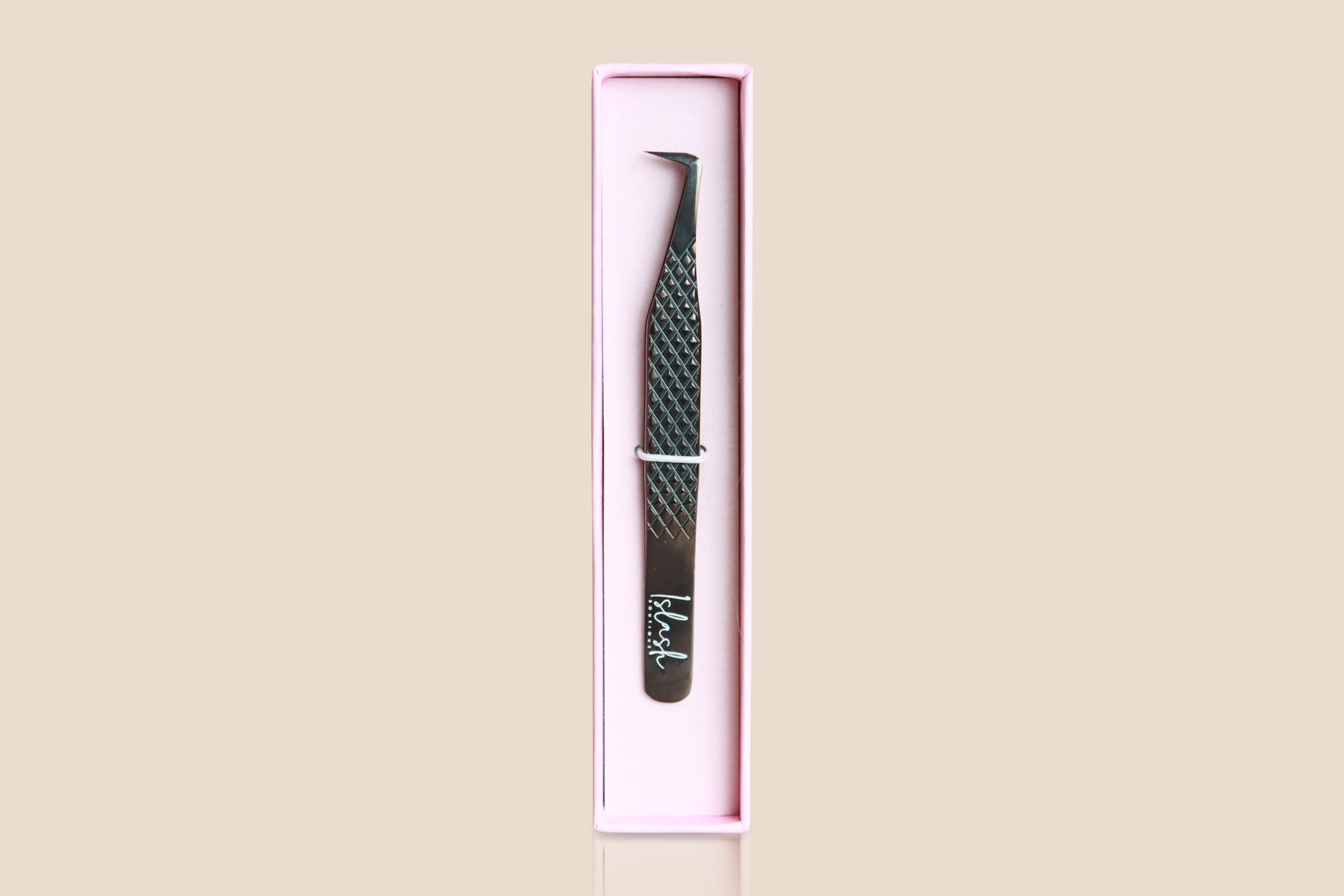 S-Shape Tweezer - BLACK | Nano Grip
