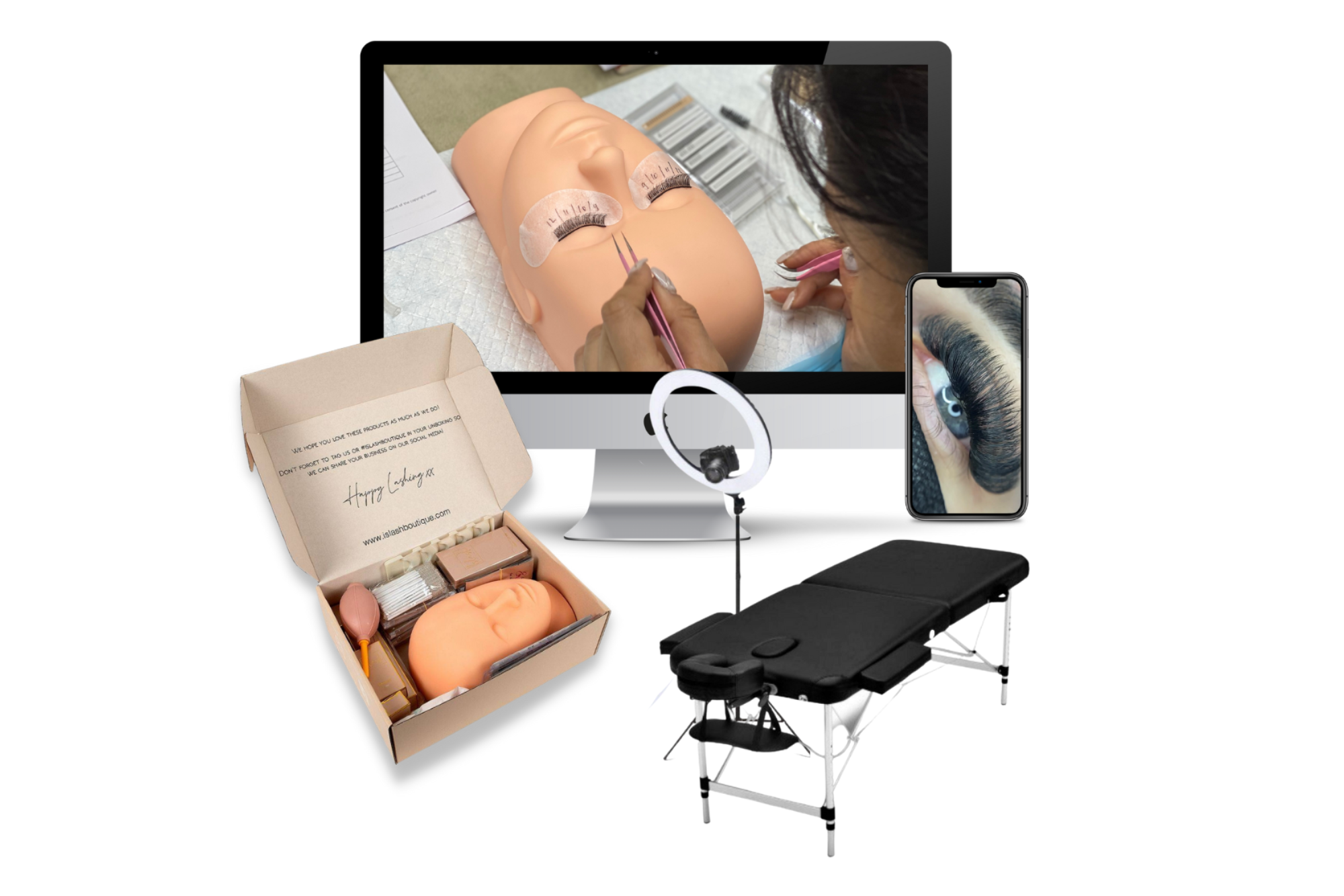 Online Eyelash Extension Course (Classic, Hybrid & Volume)