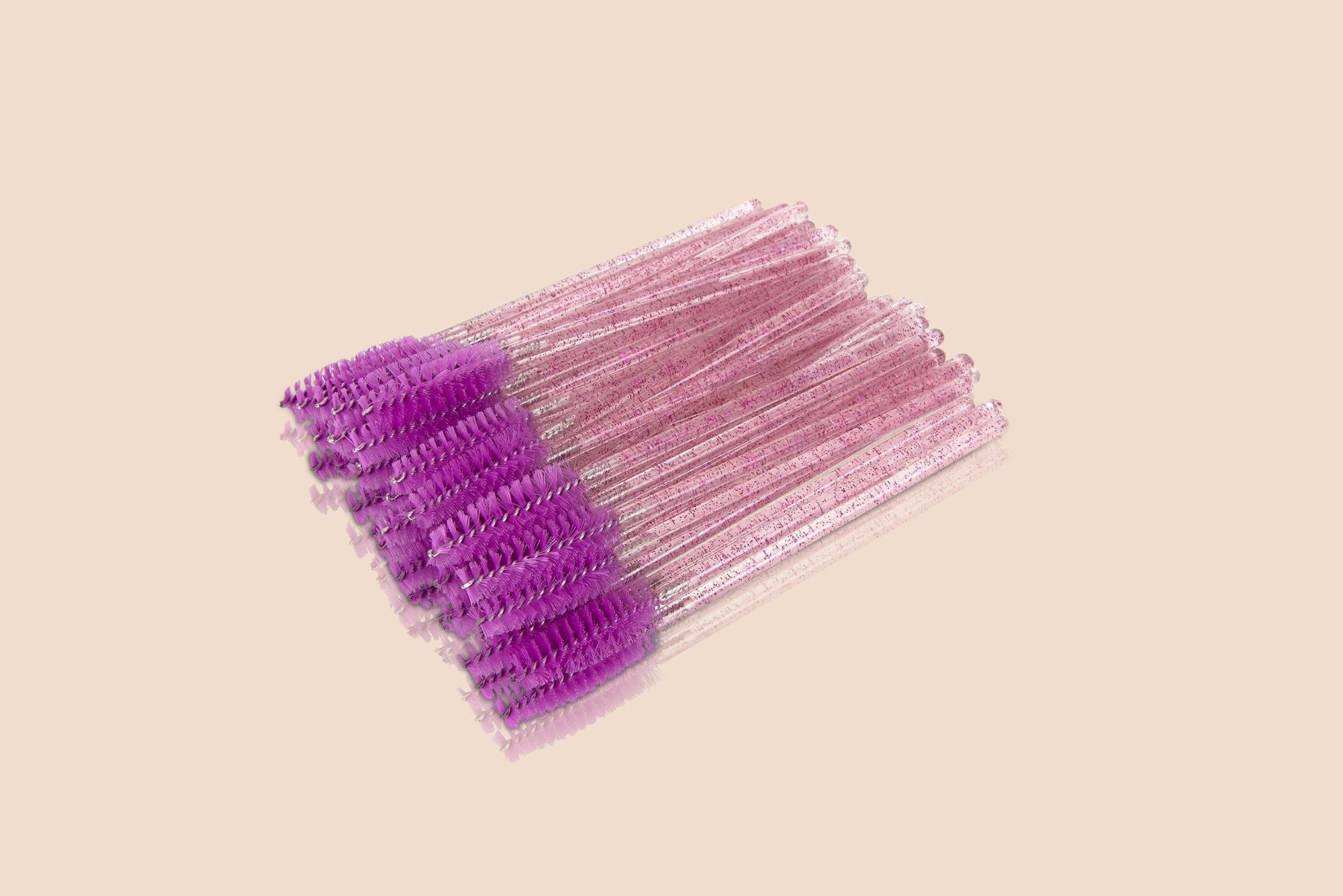 Purple Glitter Mascara Wands