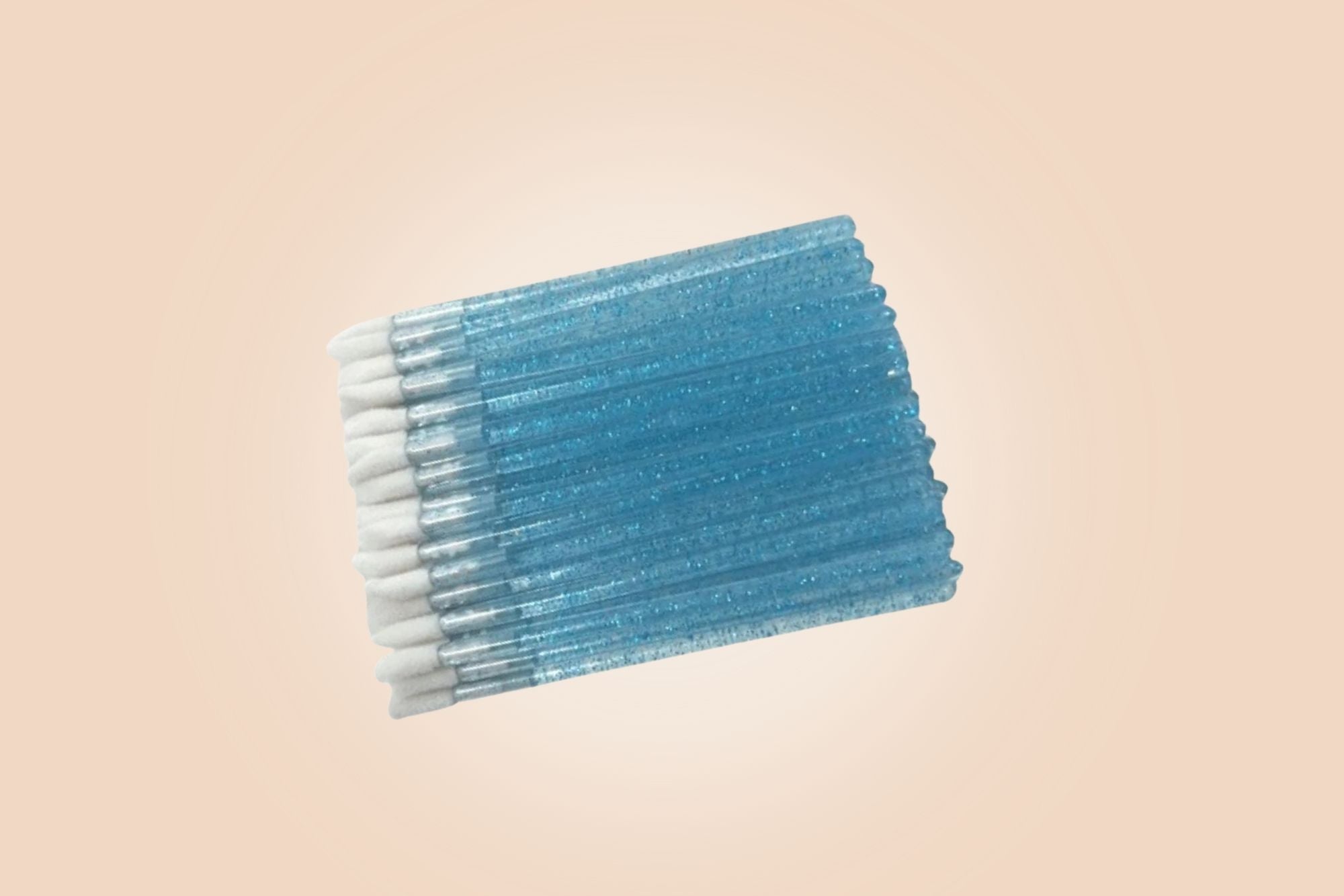 Blue Glitter Applicator Wands