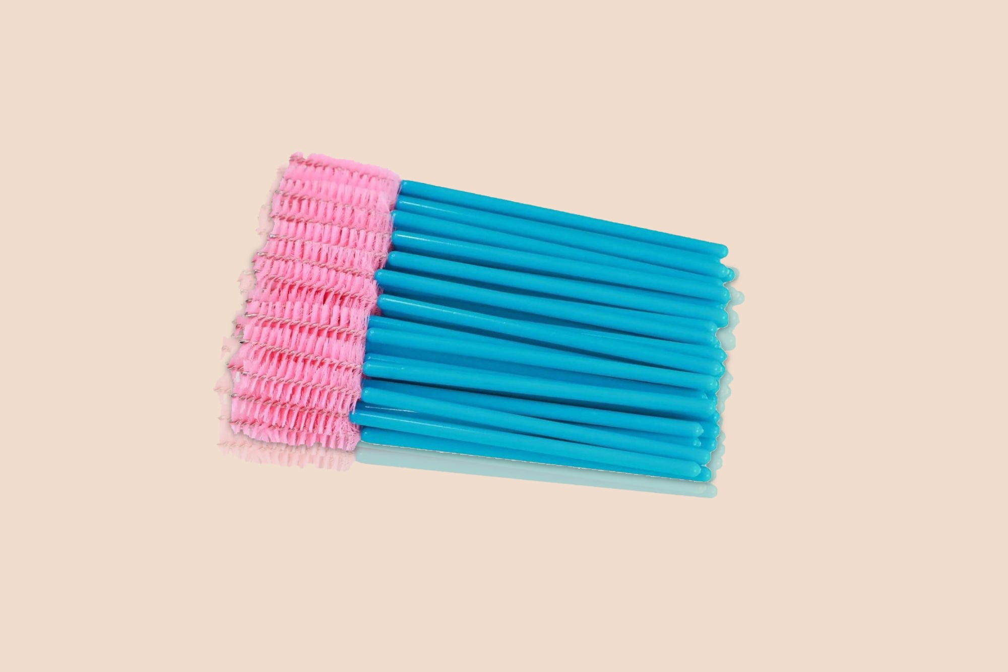 Bright Blue & Pink Disposable Mascara Wands