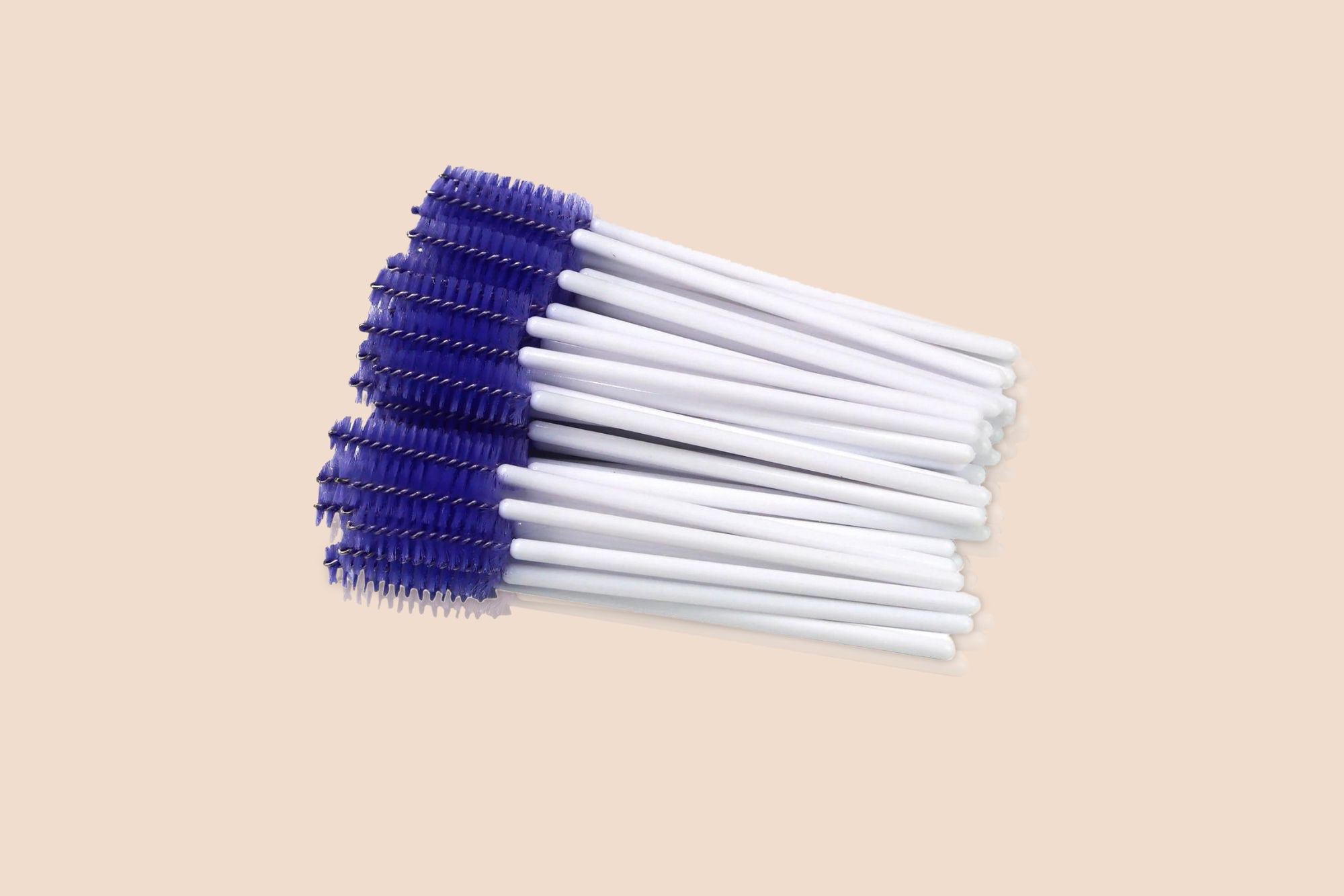 White & Purple Disposable Mascara Wands
