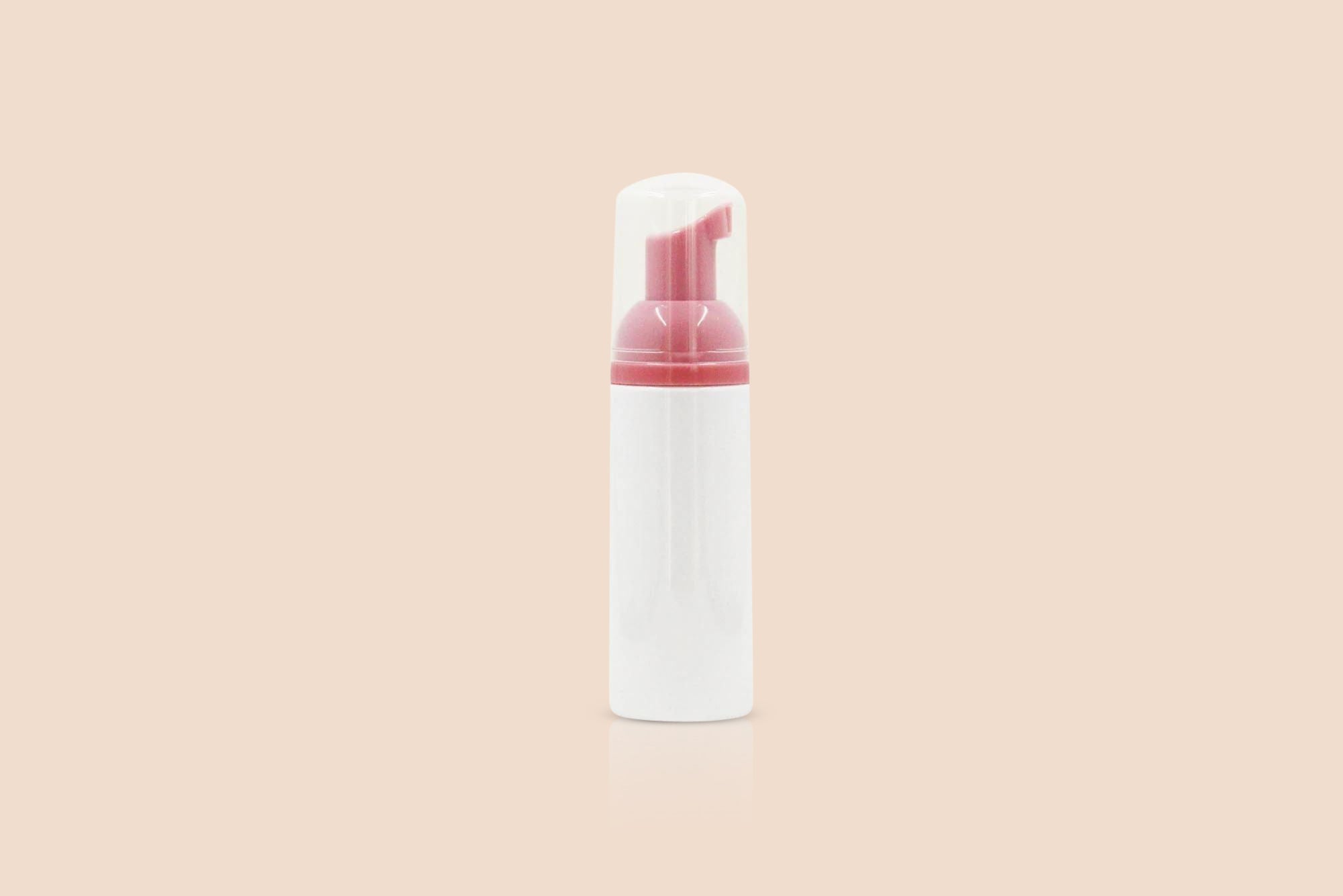 Wholesale Pink Lid - White Bottle Lash Shampoo 60ml (no logo) - pack of 5