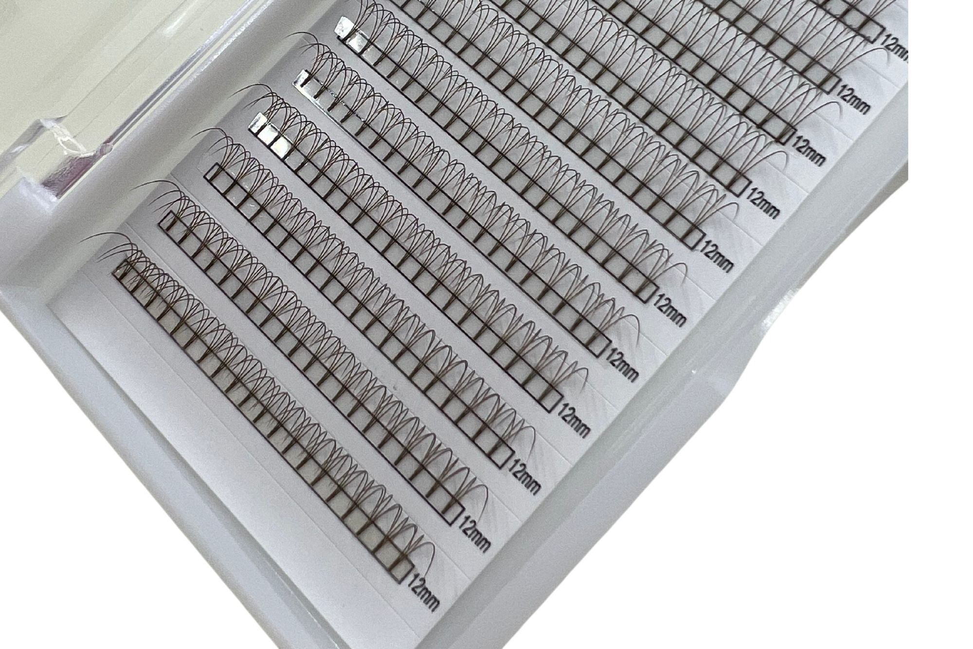 3D 0.10 BROWN Trays (D Curl)