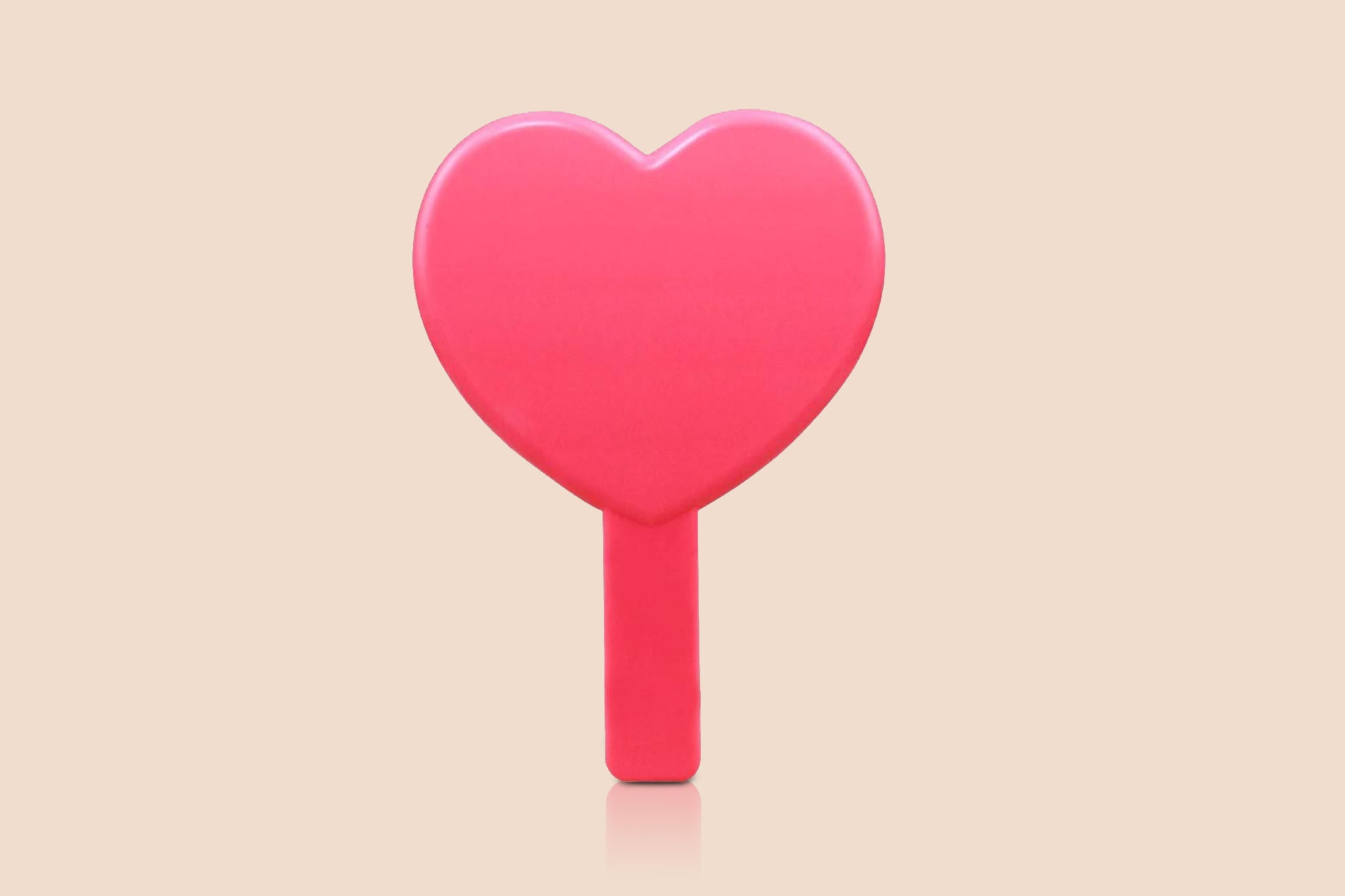 Love-Heart Handheld Mirror